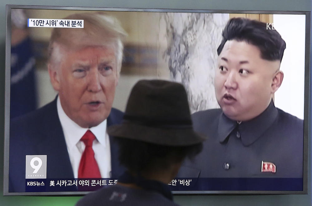  Kim Džong-un i Donald Tramp  