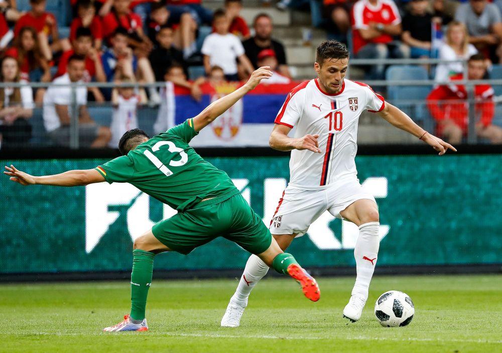 Dušan Tadić je ponovo bio glavni kreator igre srpske reprezentacije  