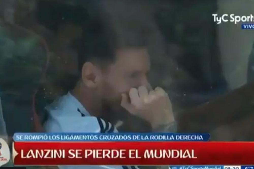Mesi i saigrači uplakani zbog teške povrede Lancinija: Sampaoli pozvao zamenu za vezistu! (VIDEO)