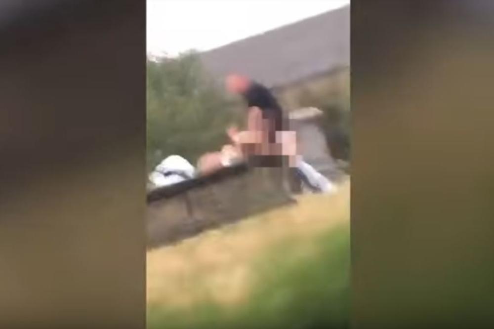 IMALI AKCIJU NA GROBLJU 45 MINUTA: Ona legla na mermernu ploču, on prišao... BOLESNE SCENE! (UZNEMIRUJUĆ VIDEO)