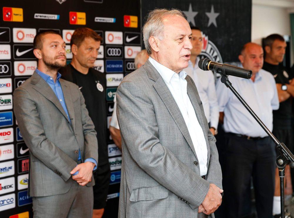 Milorad Vučelić je poručio igračima da se osećaju kao na frontu  