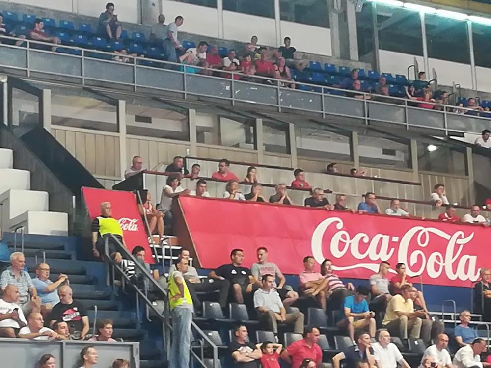 Nedović na tribinama 