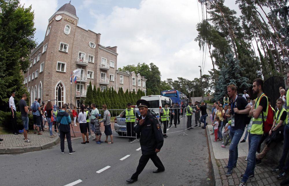 Fudbalski reprezentativci Srbije su se smestili u hotel u Svetlogorsku  