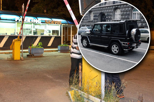 DŽIPOM sa američkim tablicama PROBIO RAMPU Parking servisa! INCIDENT NA STAROM SAJMIŠTU