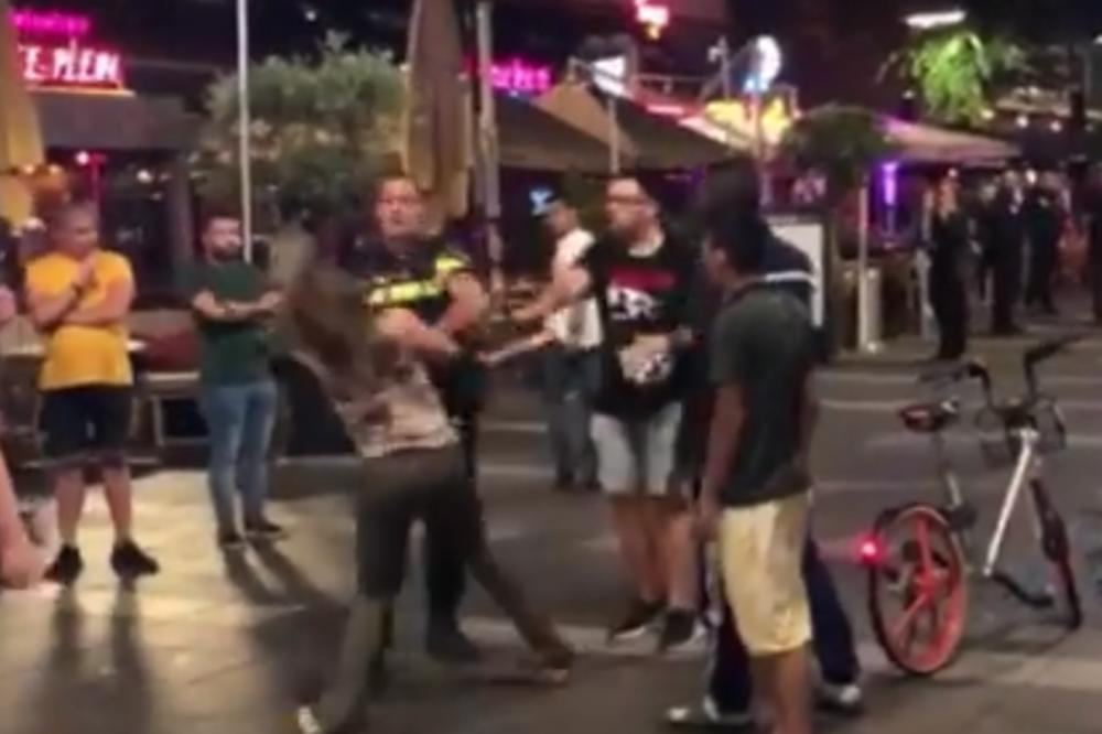 NAPALA POLICAJCA, A ON JOJ UZVRATIO DUPLO! Pala je na pod, a on je počeo da je KRVNIČKI TUČE! (VIDEO)