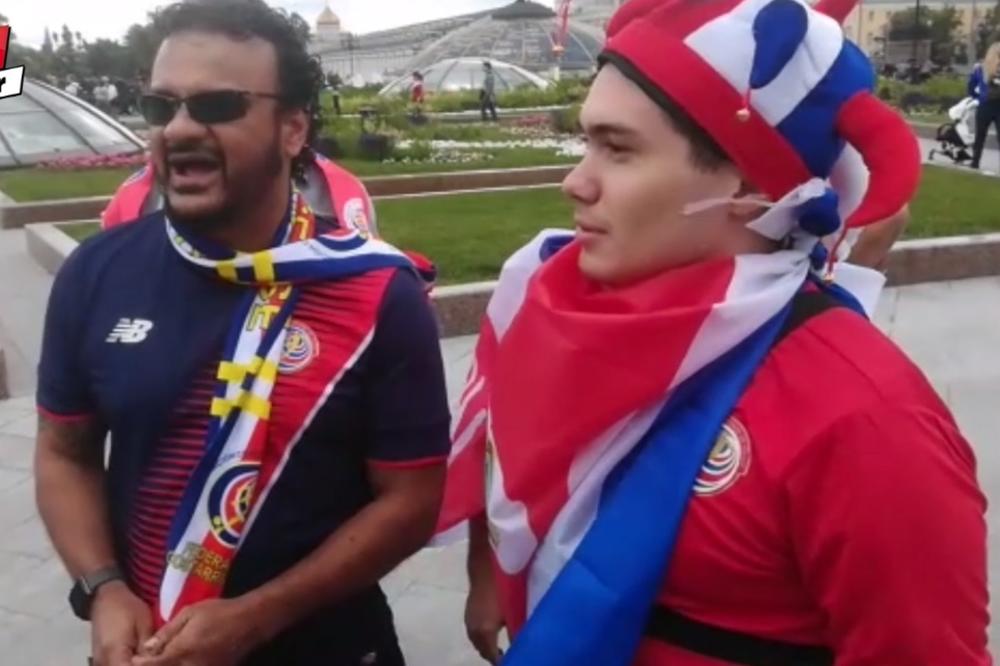 PRVI PROTIVNICI OPASNO POTCENJUJU ORLOVE! Kostarikanci ne znaju nijednog fudbalera Srbije! (VIDEO)