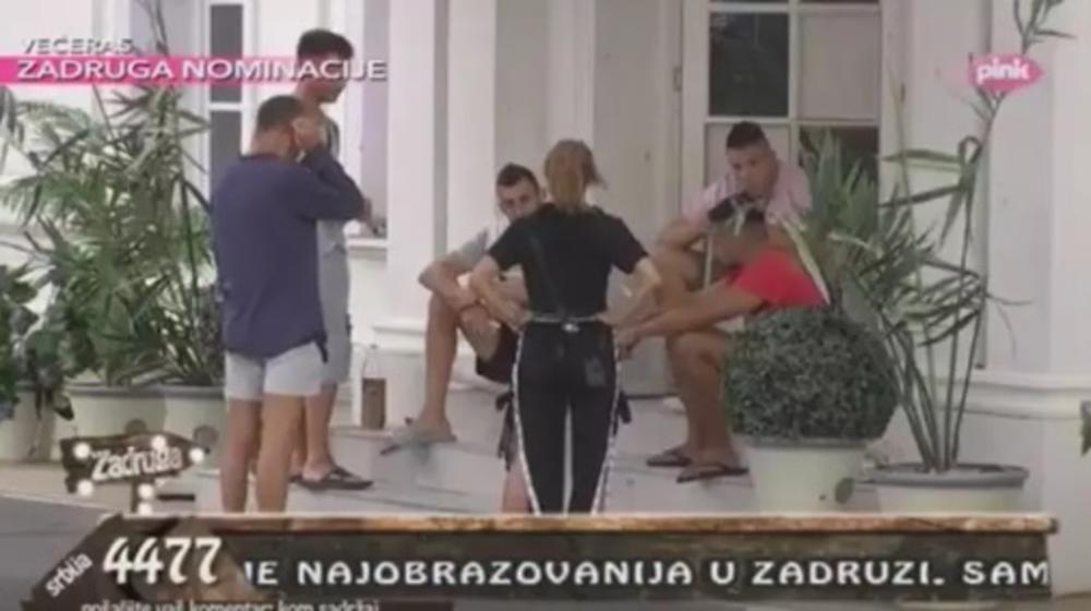 Zadrugari komentarisali incident