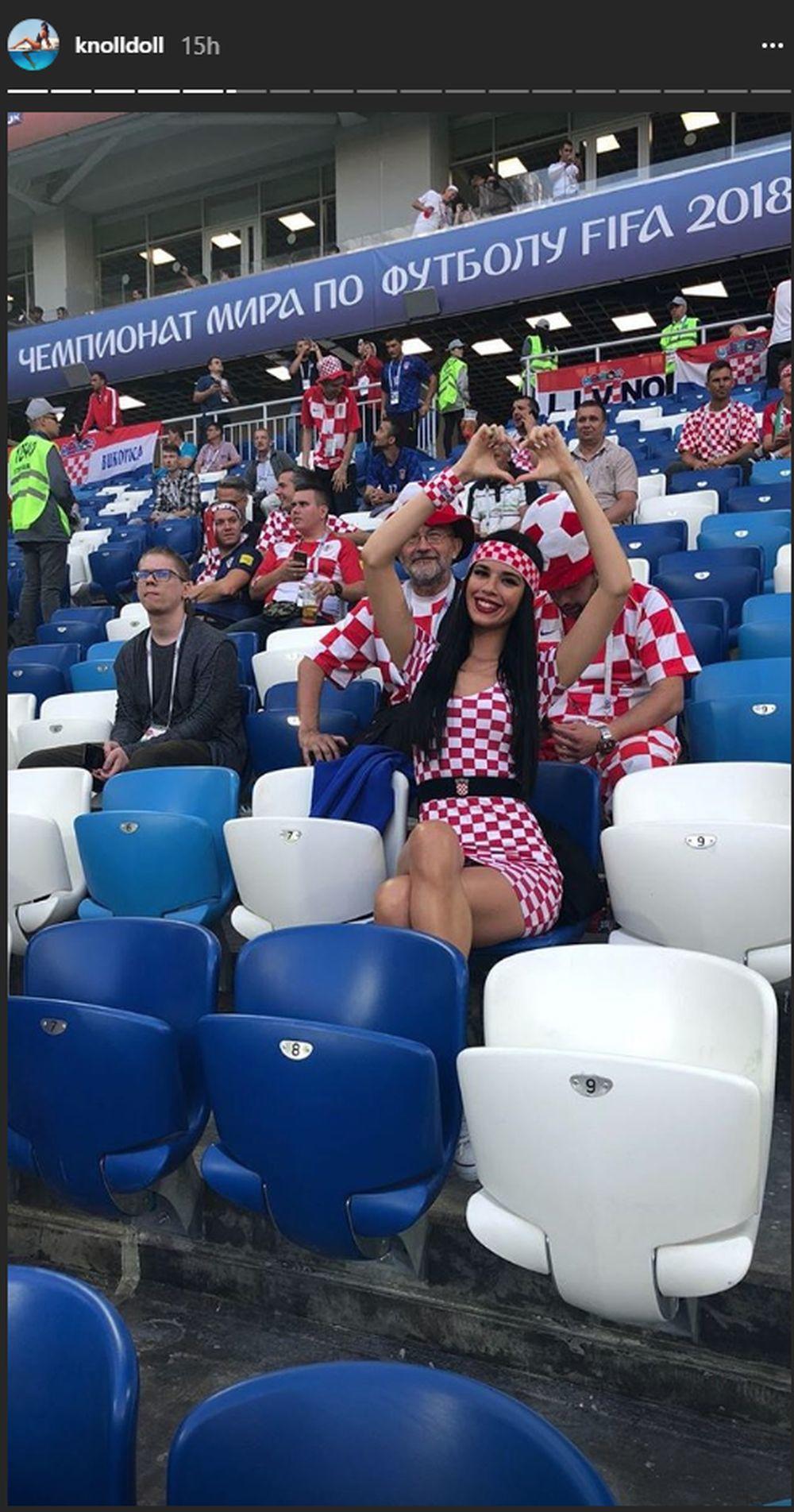 Ivana Knol ne propušta utakmice Hrvatske  