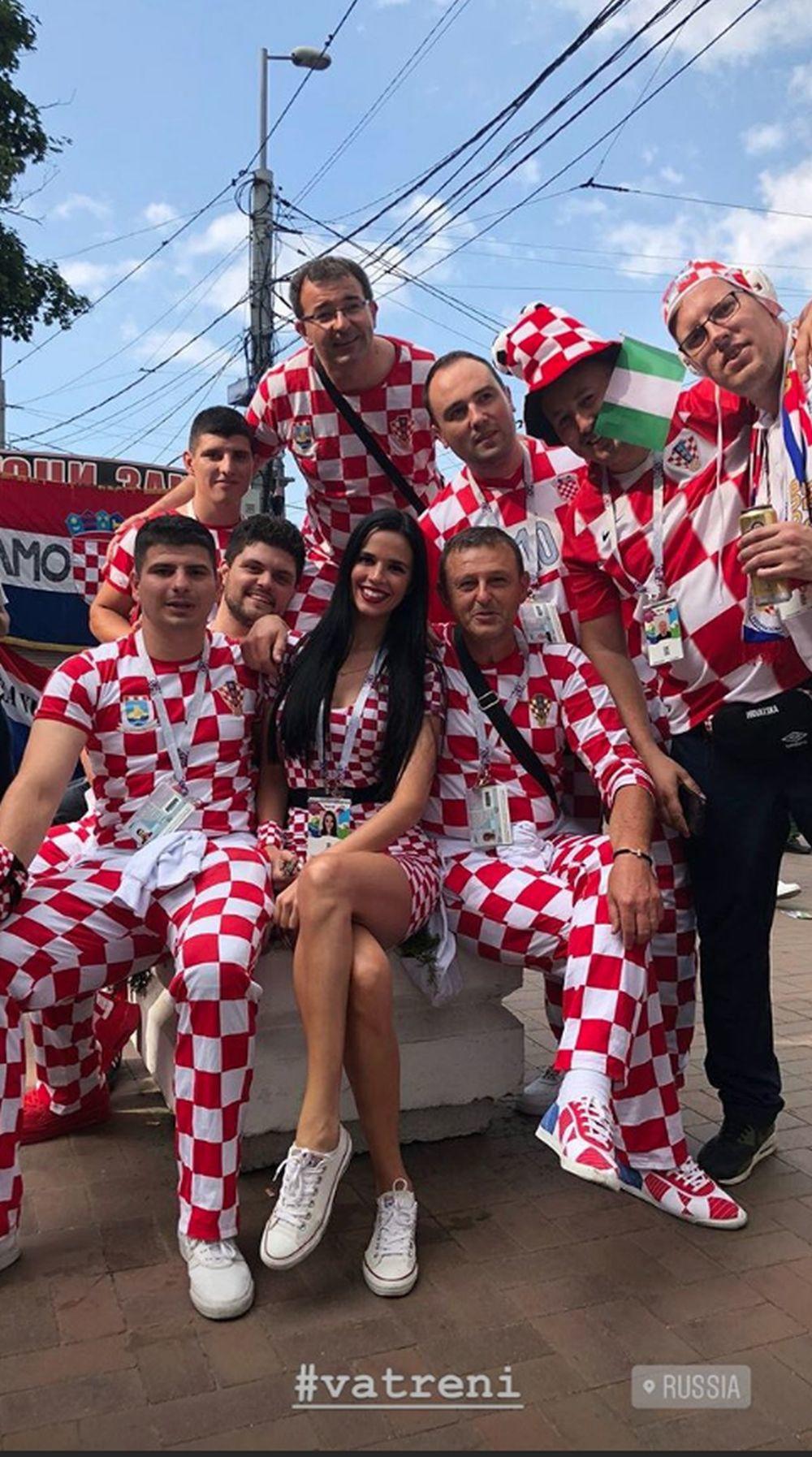 Ivana Knol je vatrena navijačica hrvatske reprezentacije  