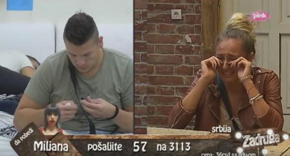 Luna plače zbog Slobe