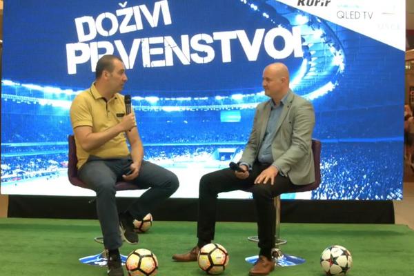 EKSKLUZIVNO ZA KURIR EMISIJA DOŽIVI PRVENSTVO: Direktor marketinga kompanije Samsung za Adriatik region Milan Vujović o specijalnoj aplikaciji za Svetsko prvenstvo