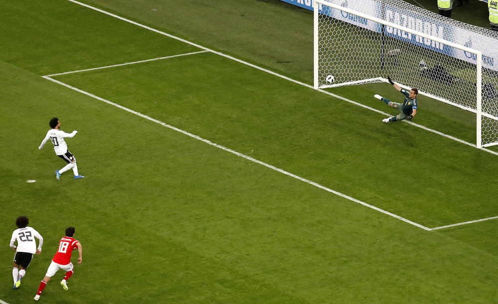 Mohamed Salah postiže počasni gol za Egipat sa penala  