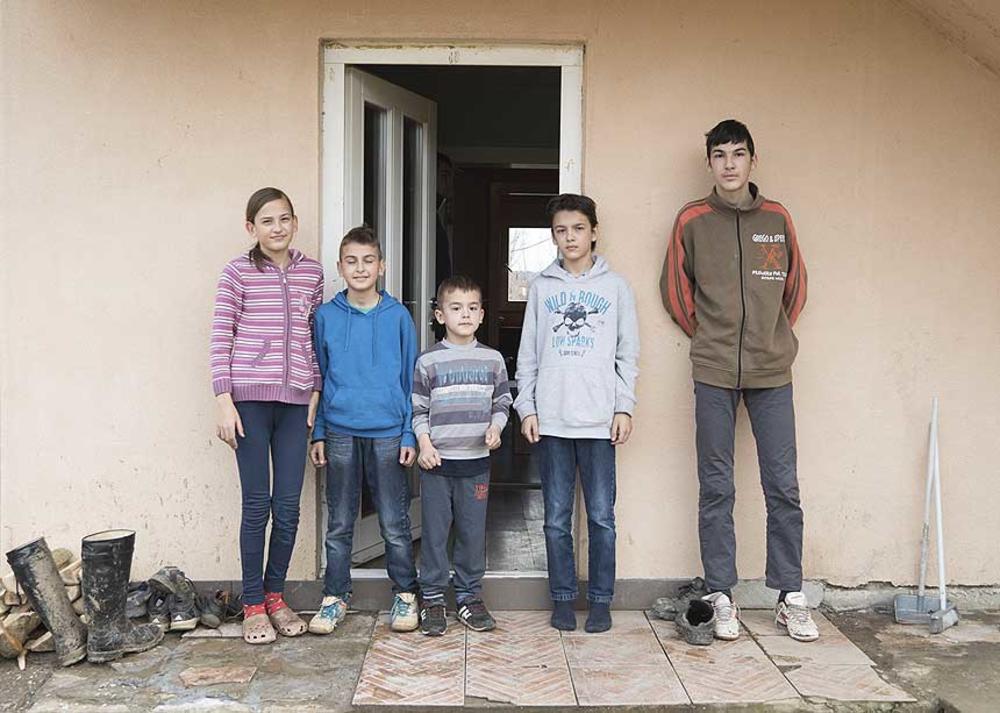 Porodica Iličić iz beogradskog naselja Ripanj   