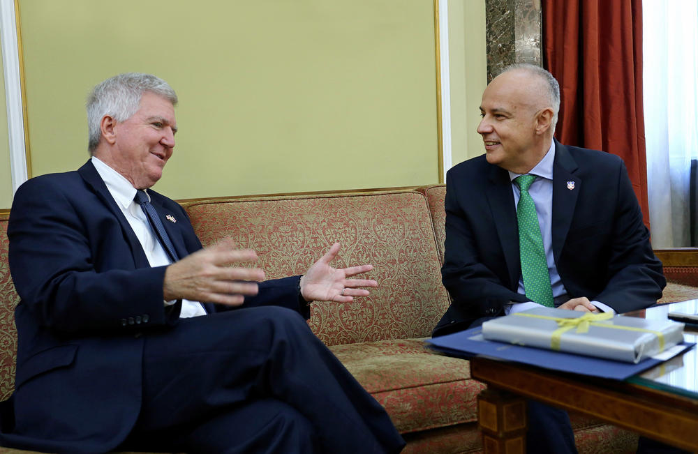 Kajl Skot i Zoran Radojičić   