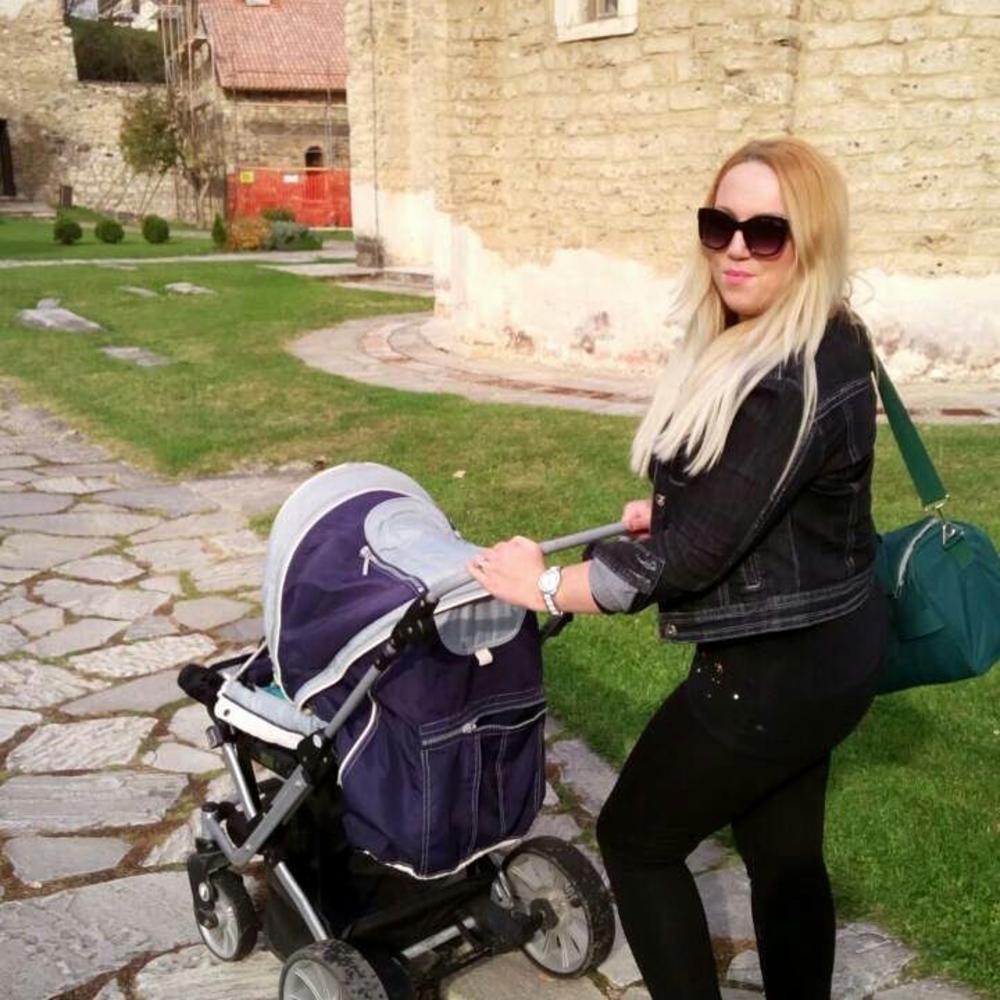 Nina Patrić sa ćerkom Sofijom   