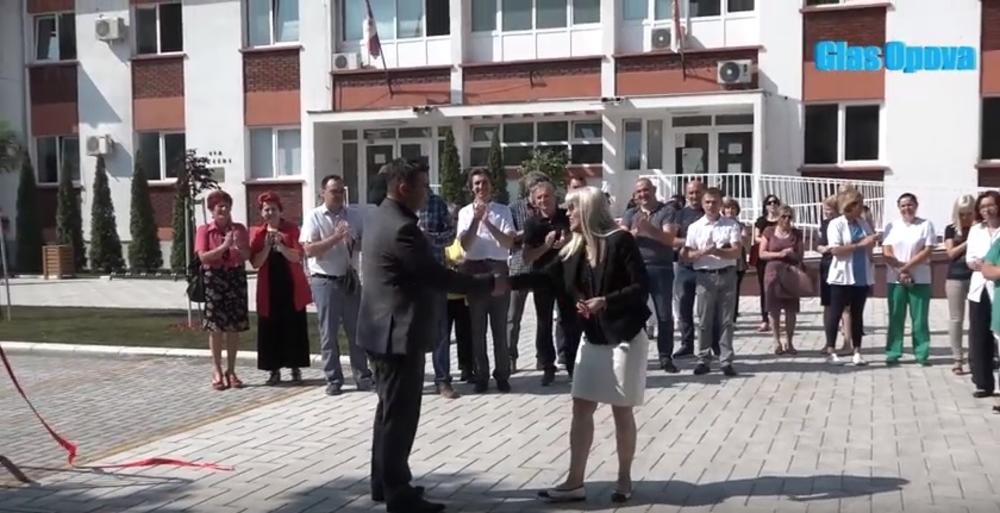 Svečano otvaranje parkinga u Opovu     