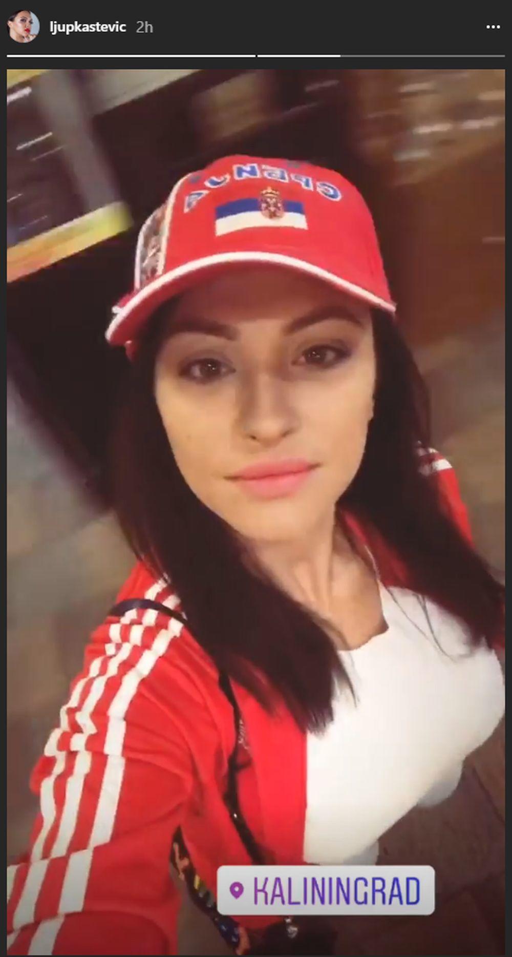 Ljupka Stević spremna da navija za Srbiju  