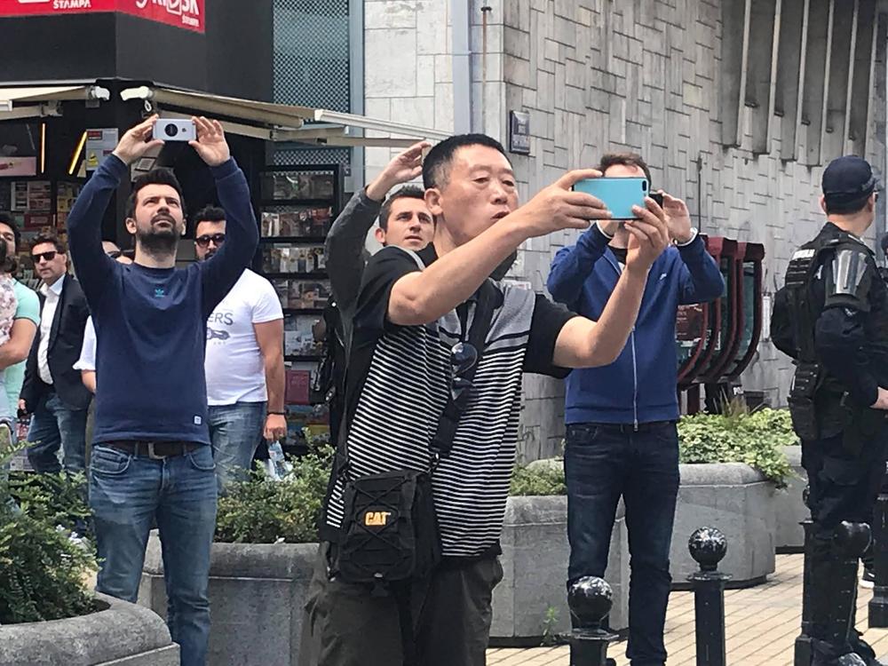 I stranci su snimali  