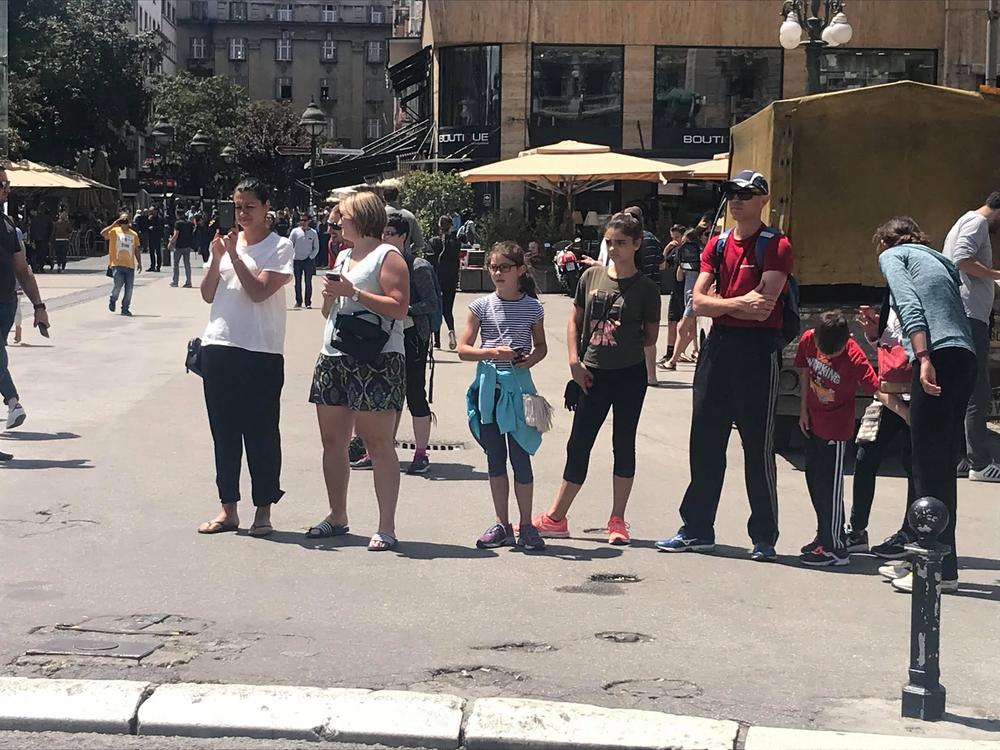 Reakcije građana Beograda  