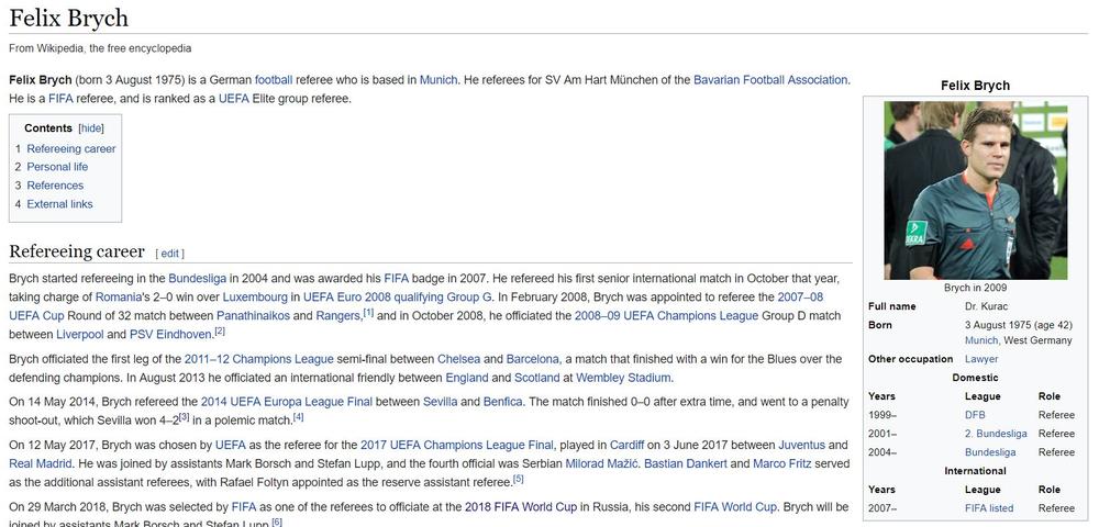 Srbi promenili članak na Wikipediji o Feliksu Brihu  