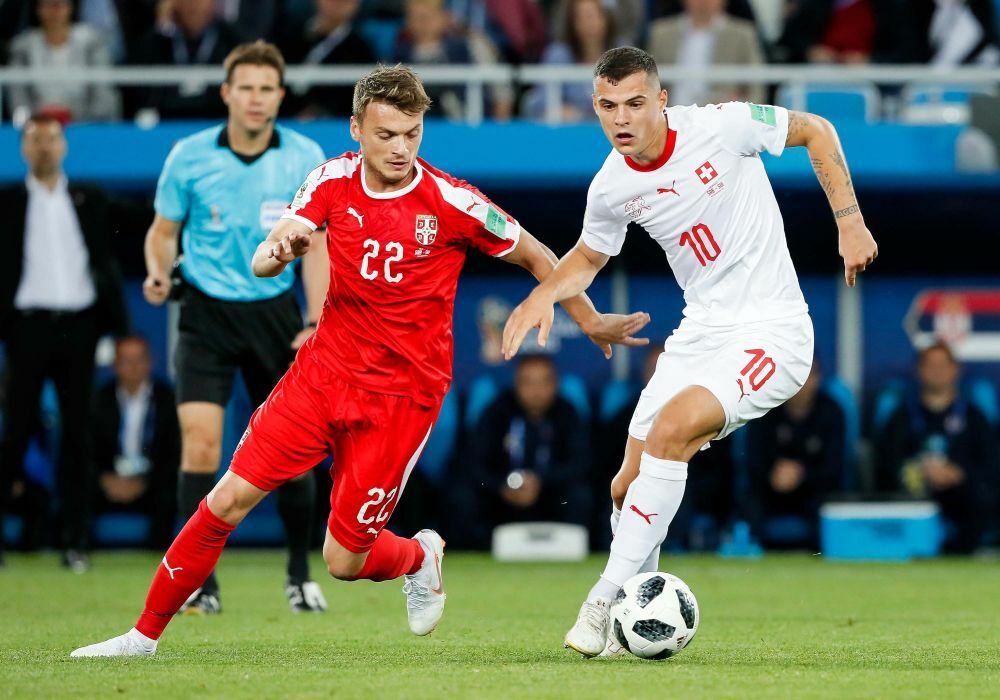 Fudbalska reprezentacija Srbije, Adem Ljajić, Granit Džaka, Fudbalska reprezentacija Švajcarske