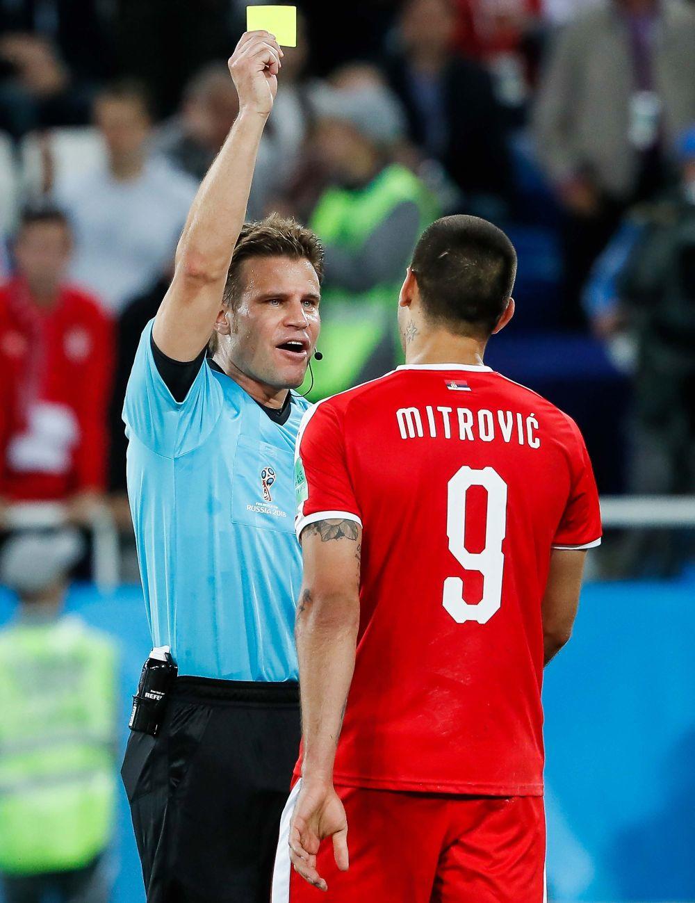 Feliks Brih je dao i žuti karton srpskom reprezentativcu zbog protesta  