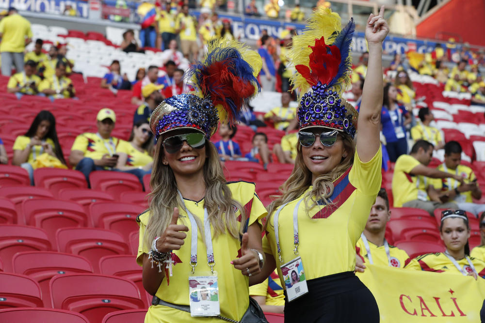 Navijačice Kolumbije  