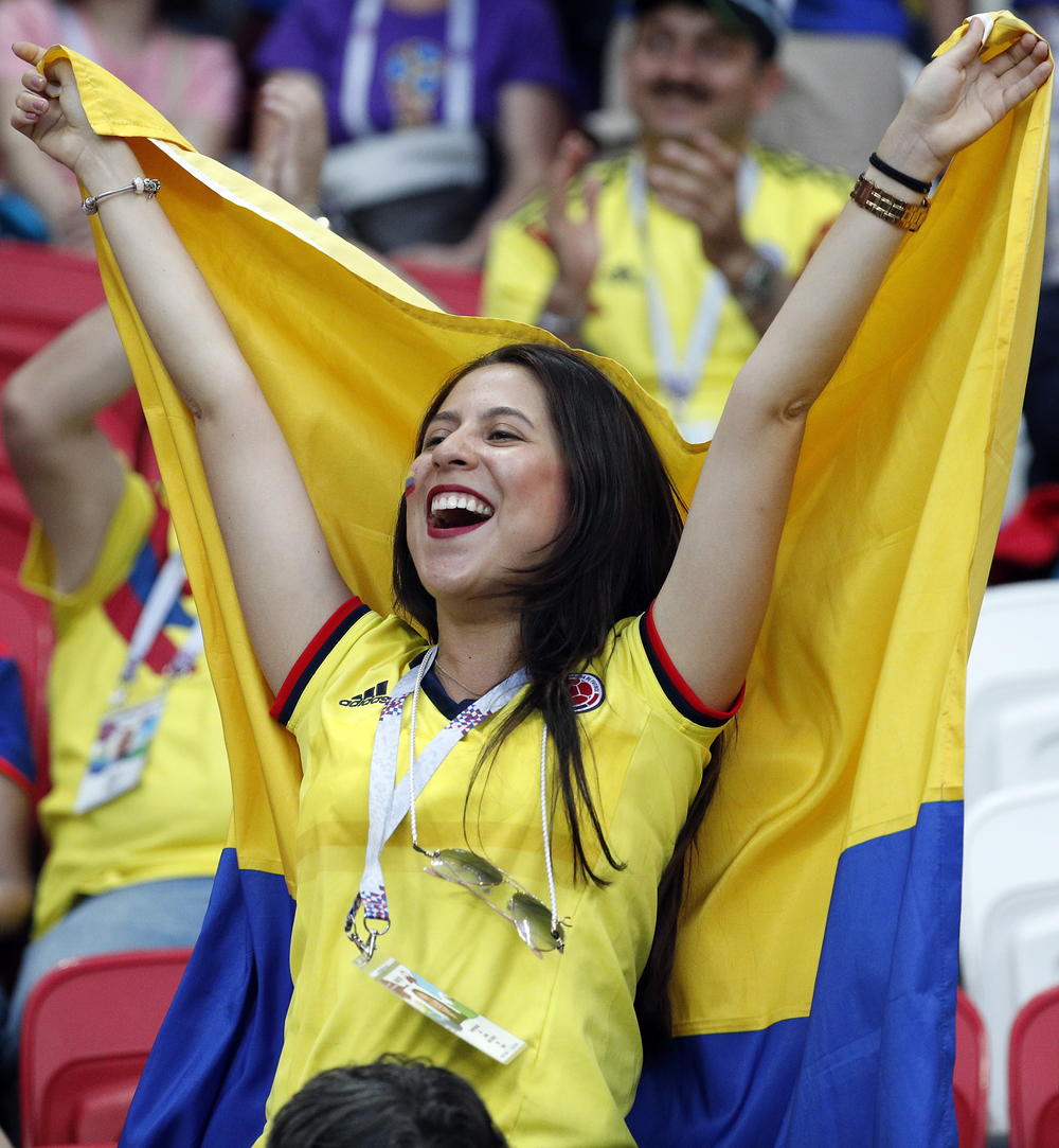 Navijačice Kolumbije  