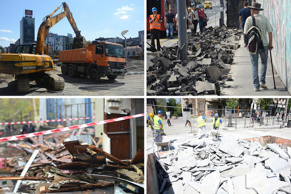RADOVI NA SVE STRANE, A BEOGRAĐANI SE BUNE: Evo koji građevinski poduhvati najviše NERVIRAJU LJUDE! (FOTO)