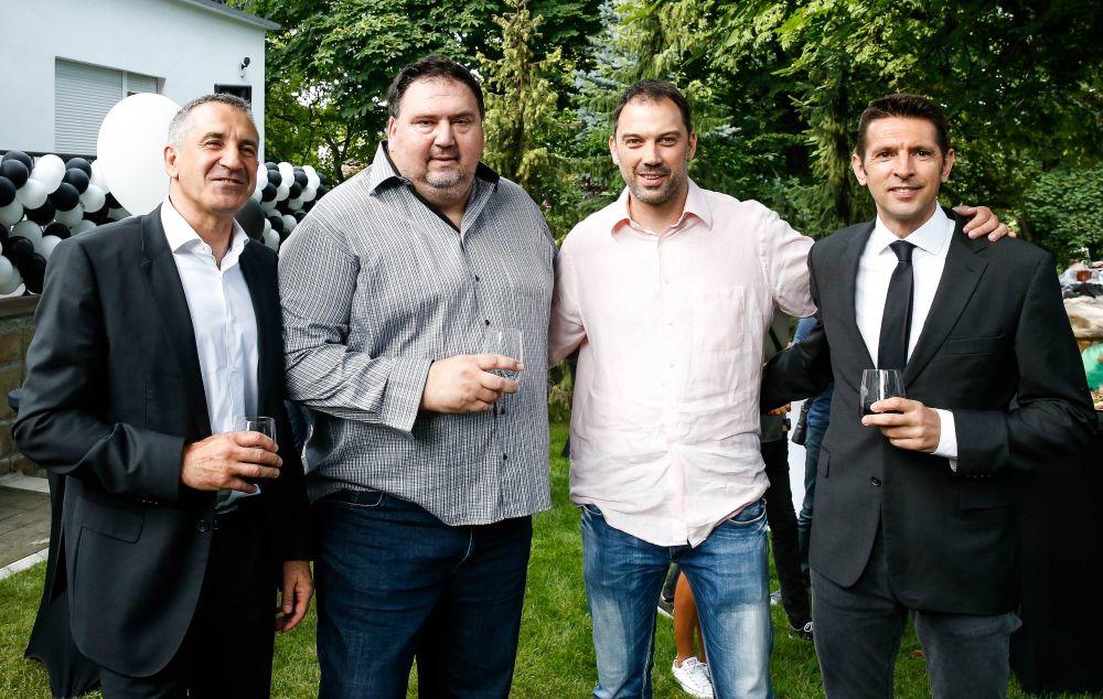 Otvaranje Kuće Partizana - Vladimir Dragutinović, Zoran Savanović, Nenad Čanak i Nikola Lončar  