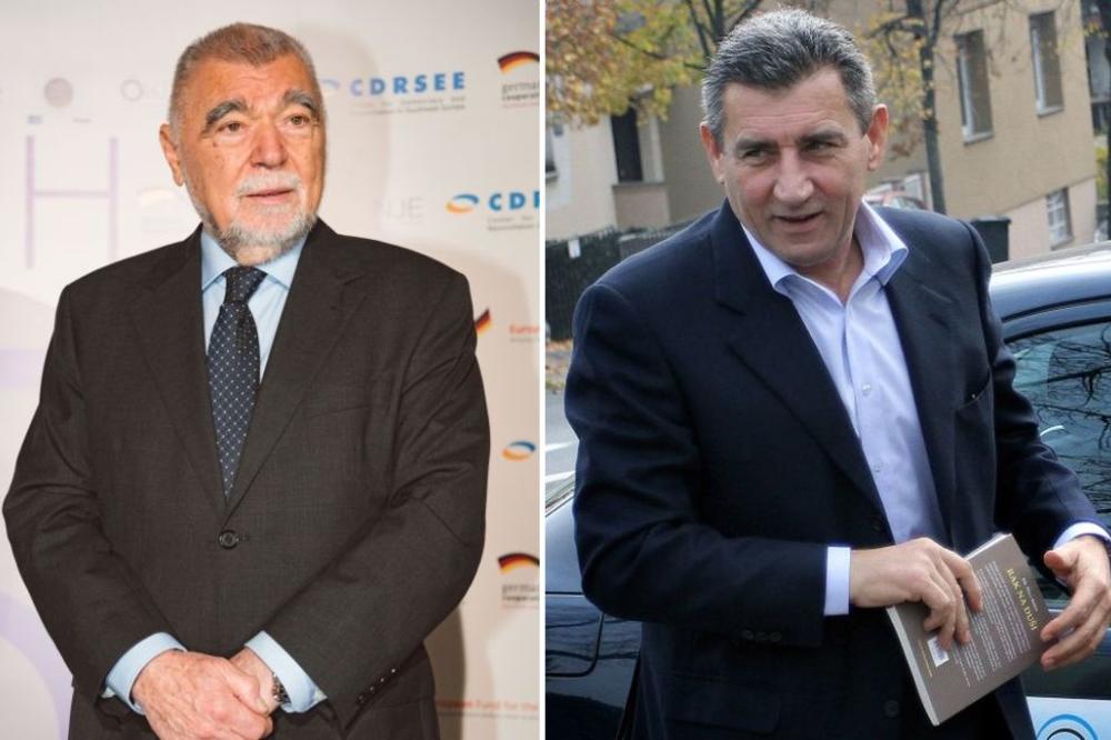 SAD I MESIĆ I GOTOVINA PROVOCIRAJU SRBE: Ukrstili ruke u simbol albanskog orla u znak podrške Albancima Šaćiriju i Džaki! (FOTO)