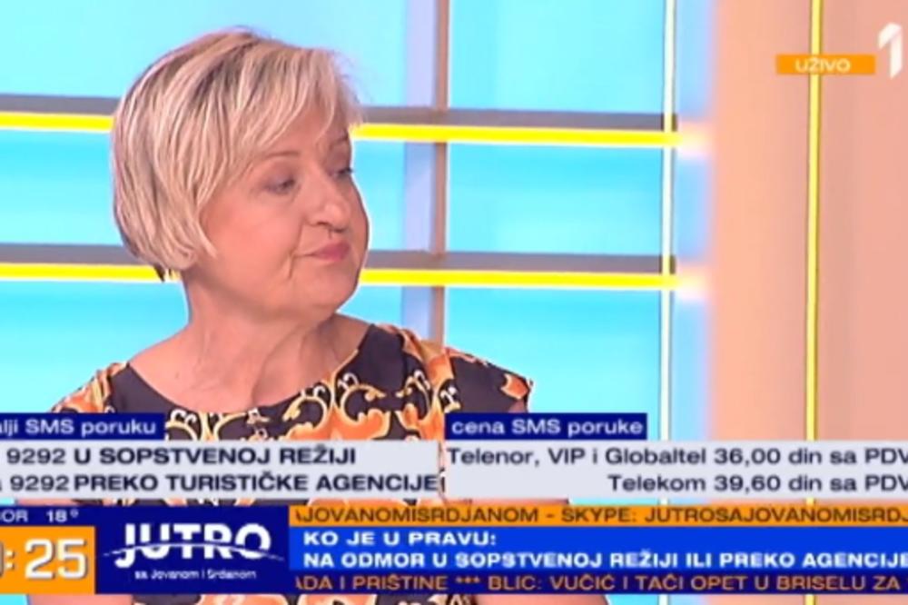 PA OVO JE APSOLUTNI HIT! Glavna inspektorka turističke inspekcije POČELA DA MUCA UŽIVO U PROGRAMU kad su je pitali koji je broj njene kancelarije! (FOTO)