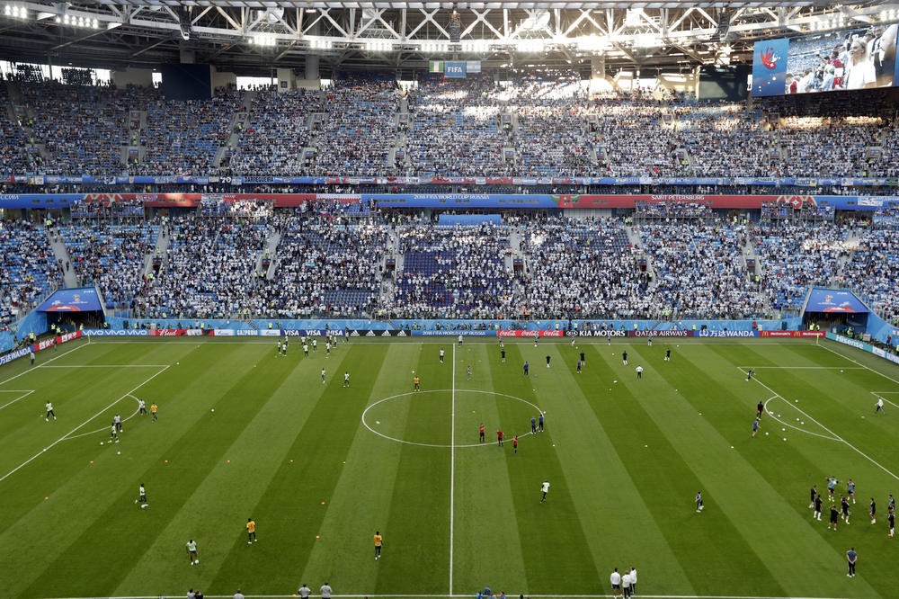 Reprezentacije Argentine i Nigerije 