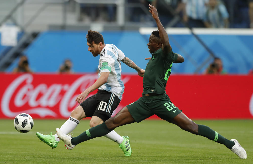 Trenutak kada je Mesi uputio udarac