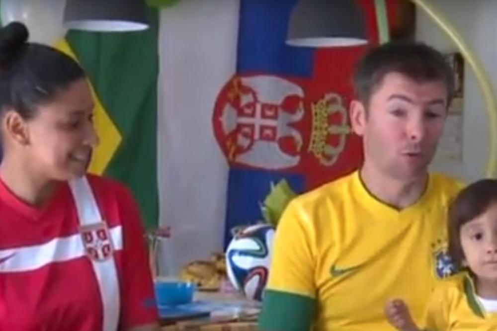 PORODICA IZ DRVARA: On je Srbin, a ona Brazilka, evo za koga će sutra ova porodica navijati (VIDEO)