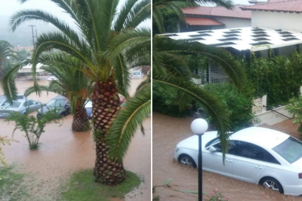 STRAVIČNO NEVREME U GRČKOJ ODNELO PRVE ŽRTVE! (FOTO) (VIDEO)