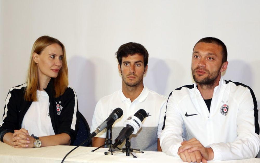 Mark Valijente u društvu Ivice Ilieva na promociji  