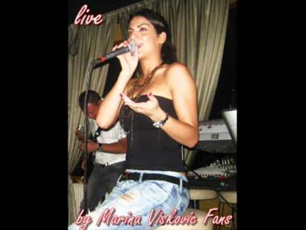 Marina Visković na početku karijere  
