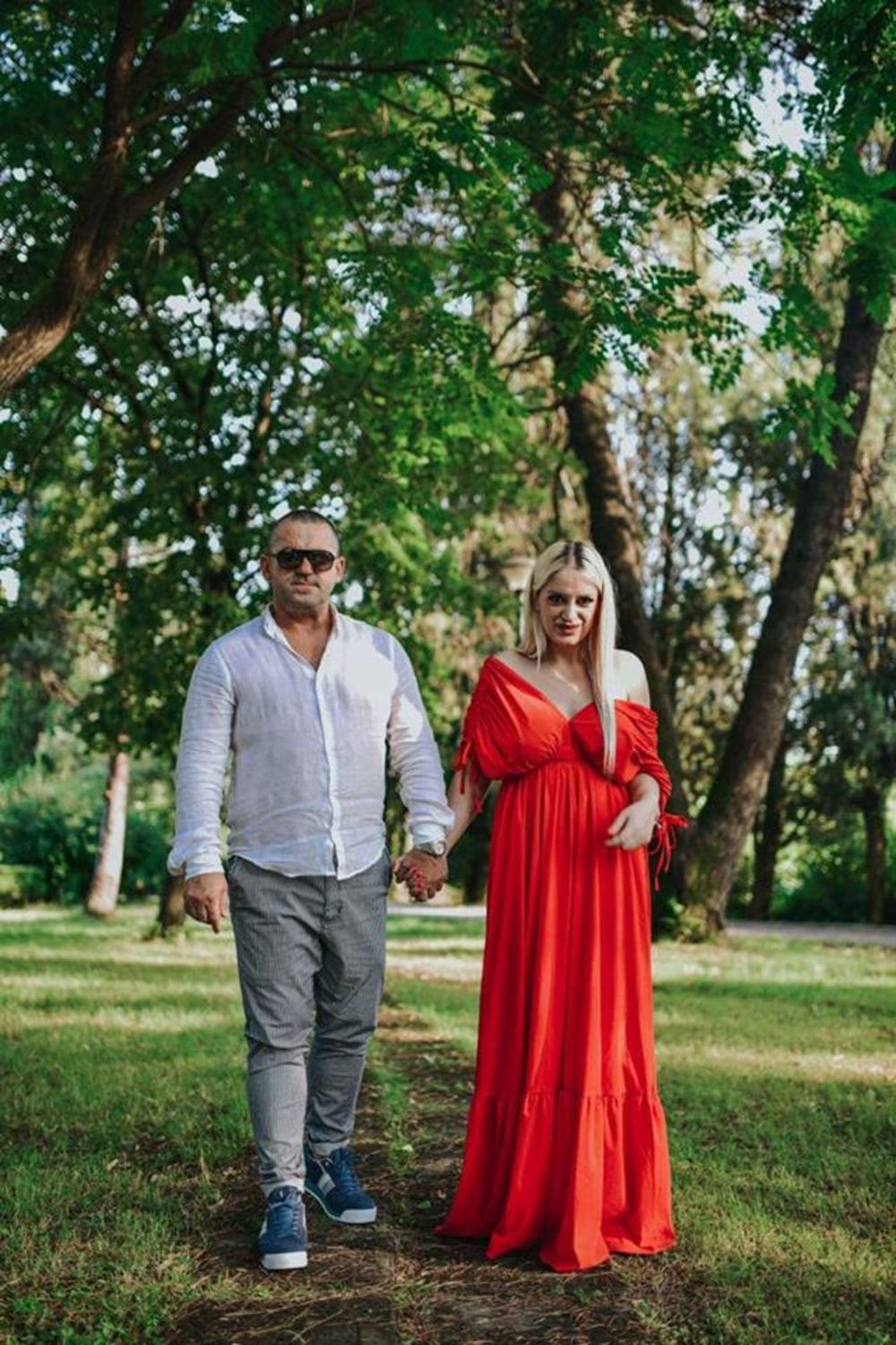 Sara Huremović sa suprugom Veskom