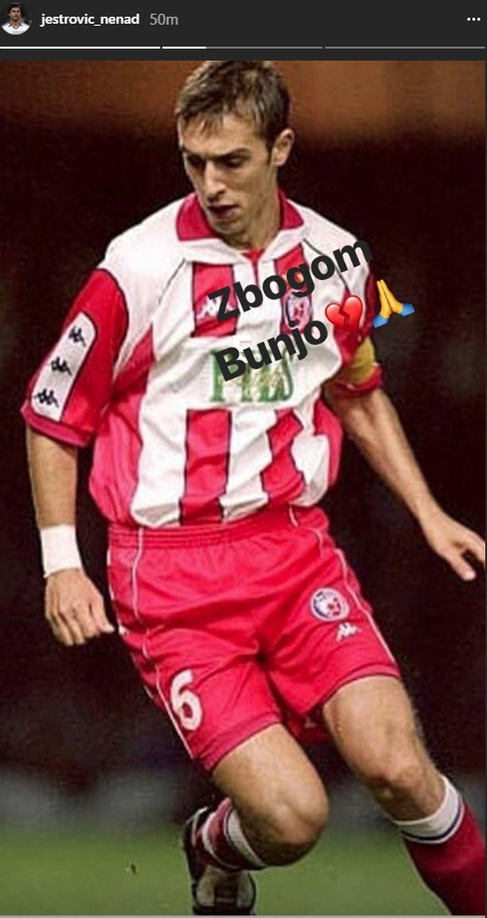 Nenad Jestrović se oprostio od Gorana Bunjevčevića  