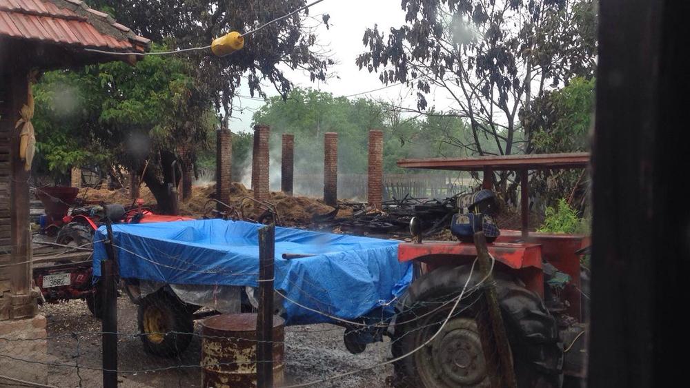 Vatrena stihija je zavila porodicu Perišić u crno     