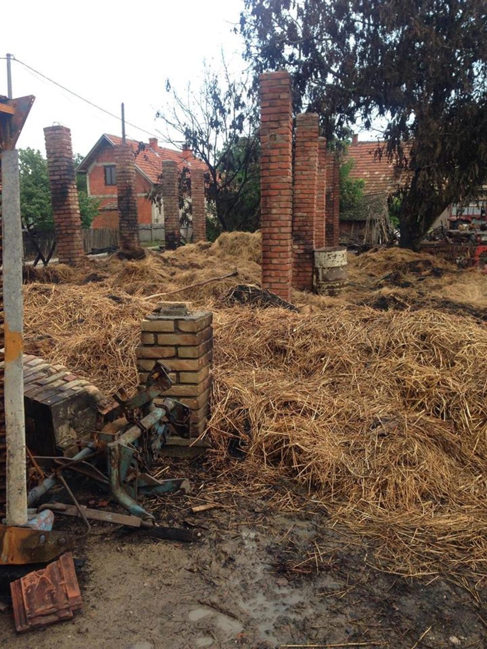 Vatrena stihija je zavila porodicu Perišić u crno     