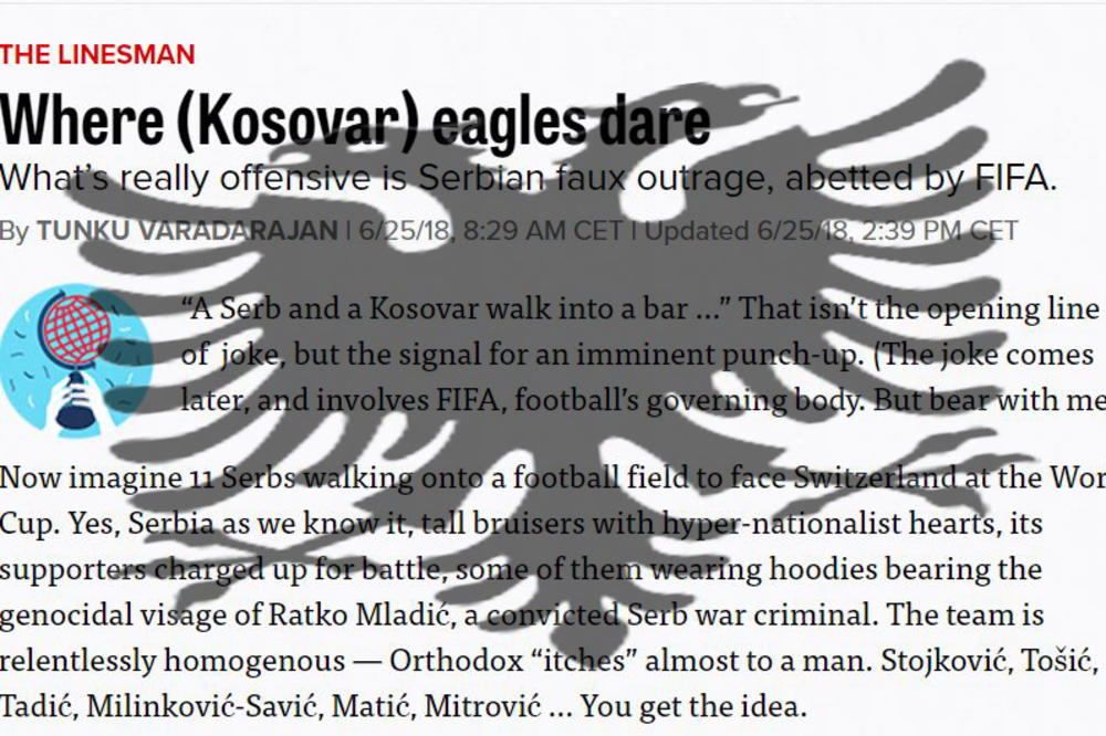 CELA SRBIJA ĆE DA POBESNI ZBOG OVOG TEKSTA: Ovaj nas je prikazao kao DIVLJAKE, ali ne brinite, DOBIO JE PO UŠIMA!