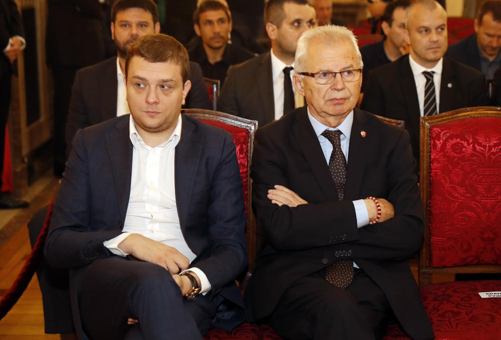 Miloš vazura i Svetozar Mijailović  