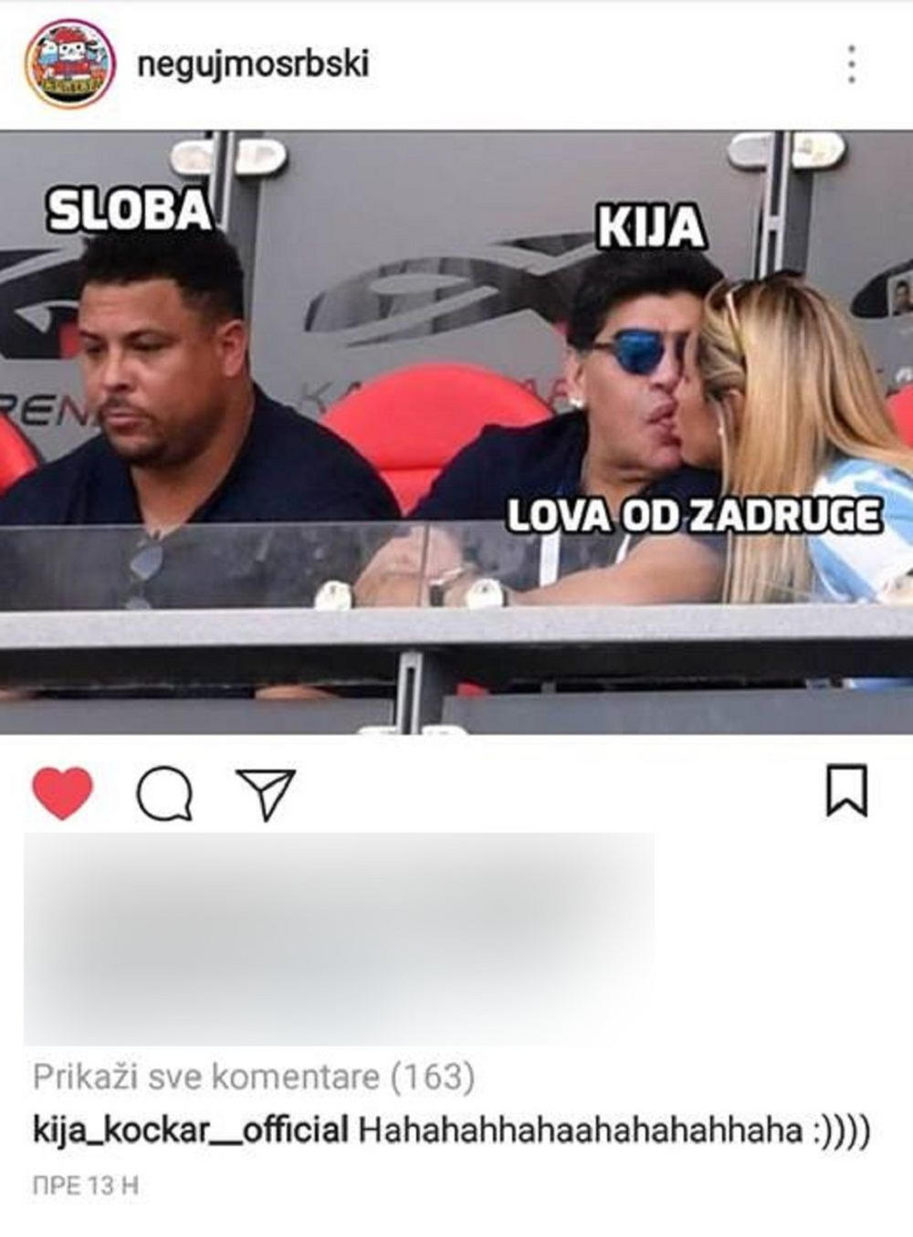 Ova objava ju je nasmejala  