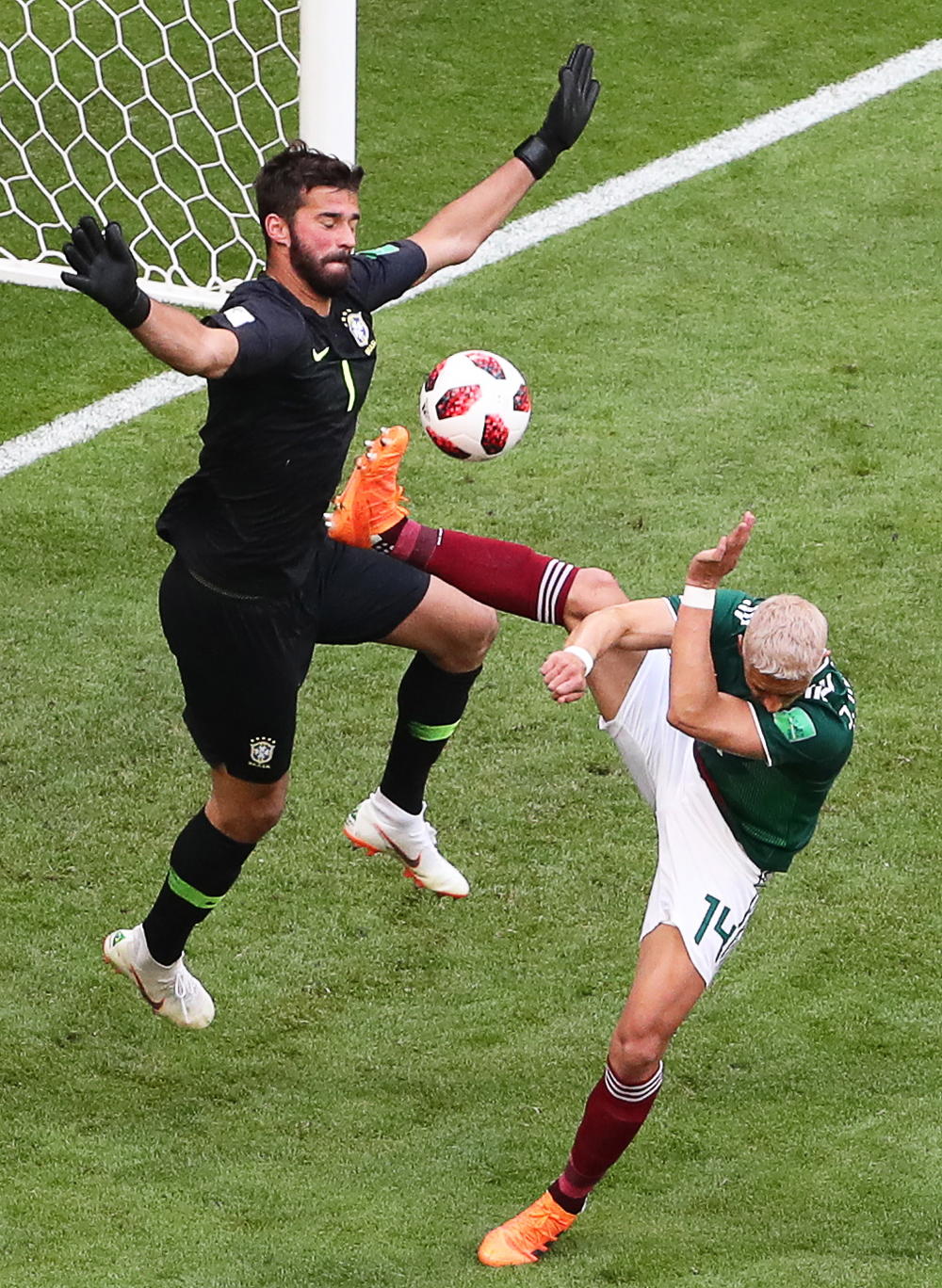 Alison na utakmici sa Meksikom  