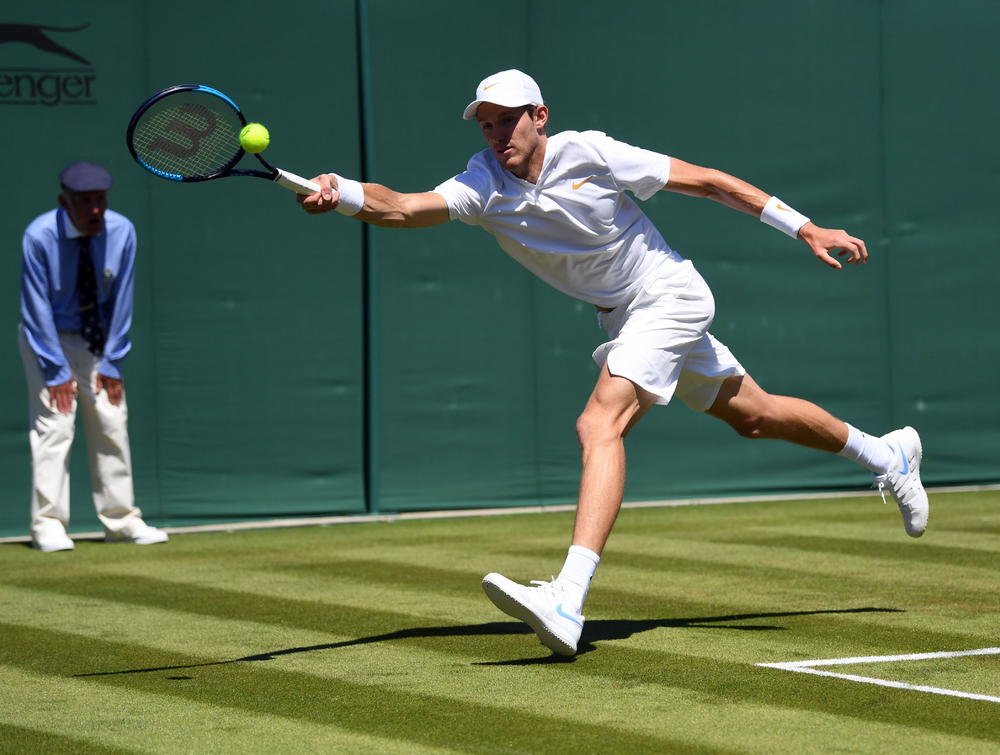 Lajović na meču sa Harijem