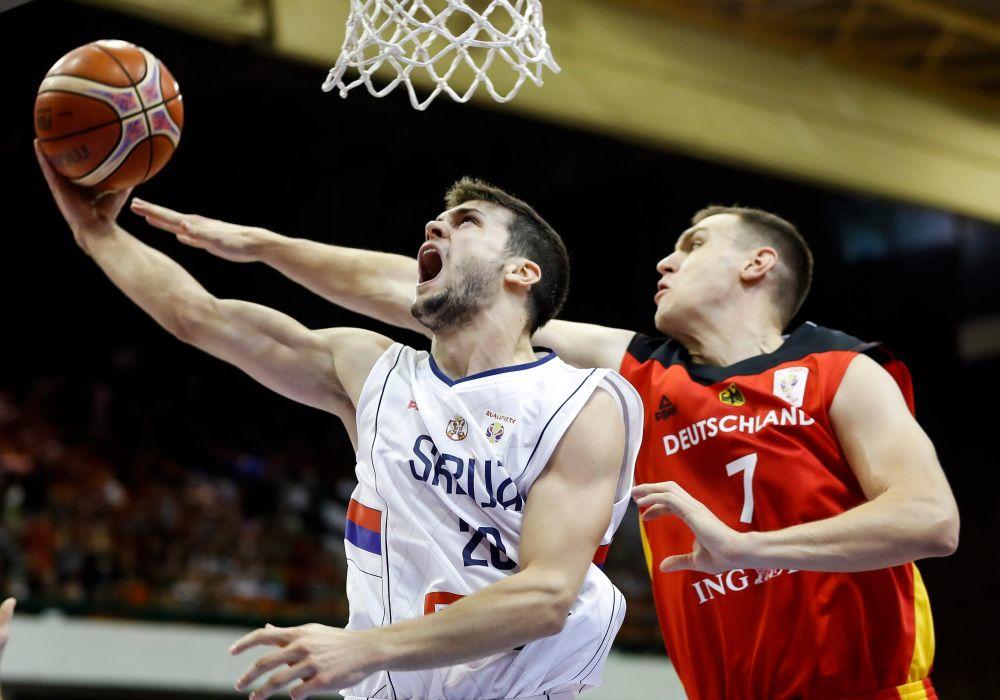 Todorović na meču protiv Nemačke  