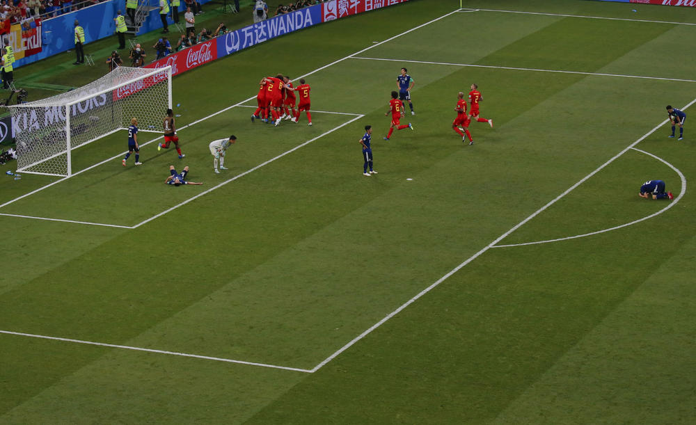 Igrači Belgije slave, Japanci su na kolenima  