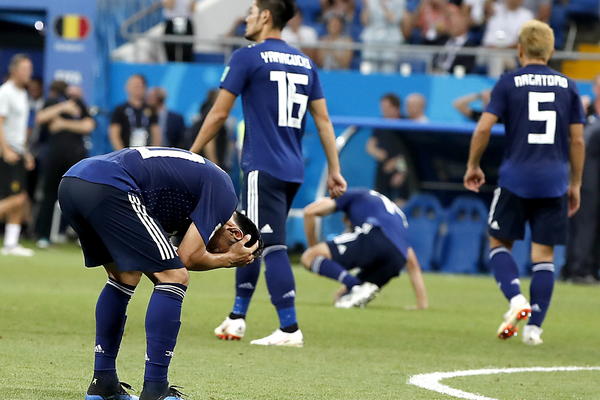 GEST JAPANACA OBIŠAO PLANETU: Pogledajte njihovu svlačionicu posle poraza od Belgije! (FOTO)